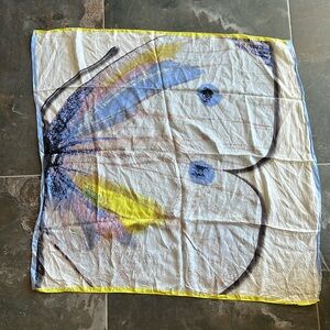 Vince Camuto Silk Butterfly scarf